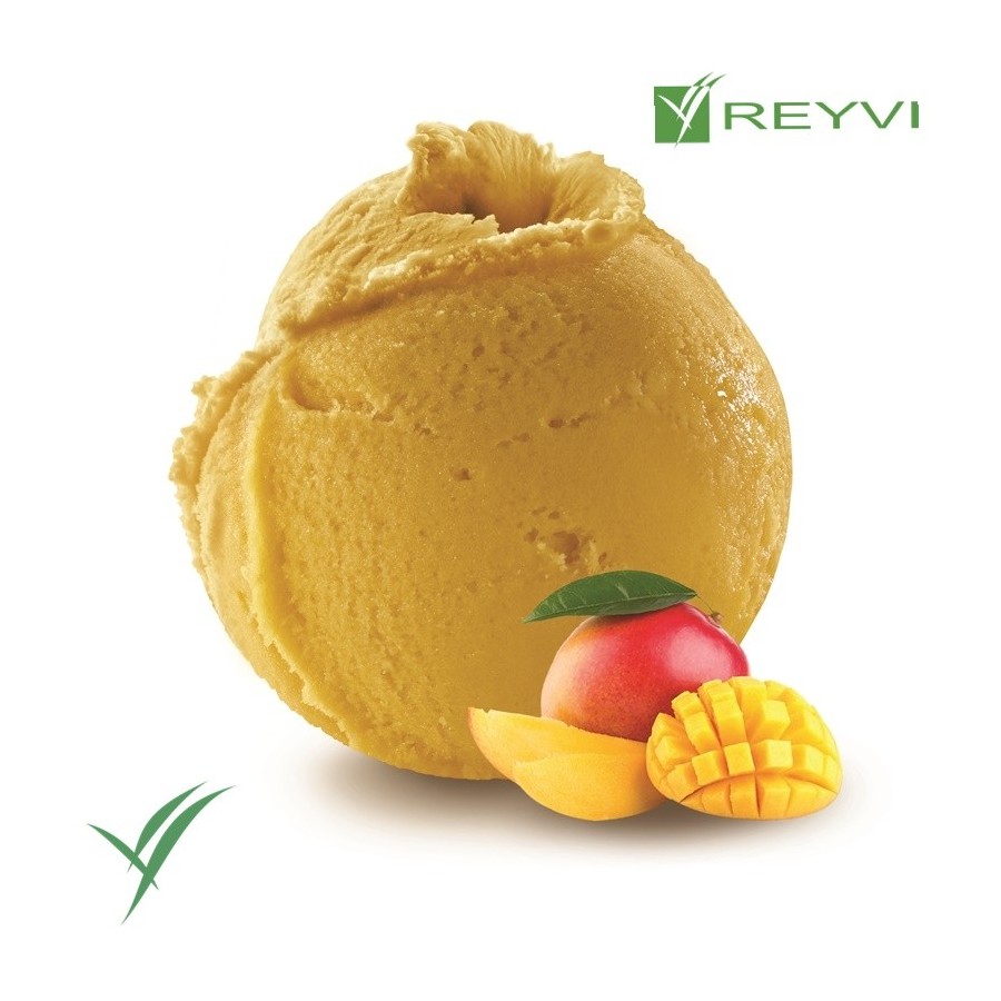 Sorbete de mango Alphonso 2,5 L – 54 % fruta natural