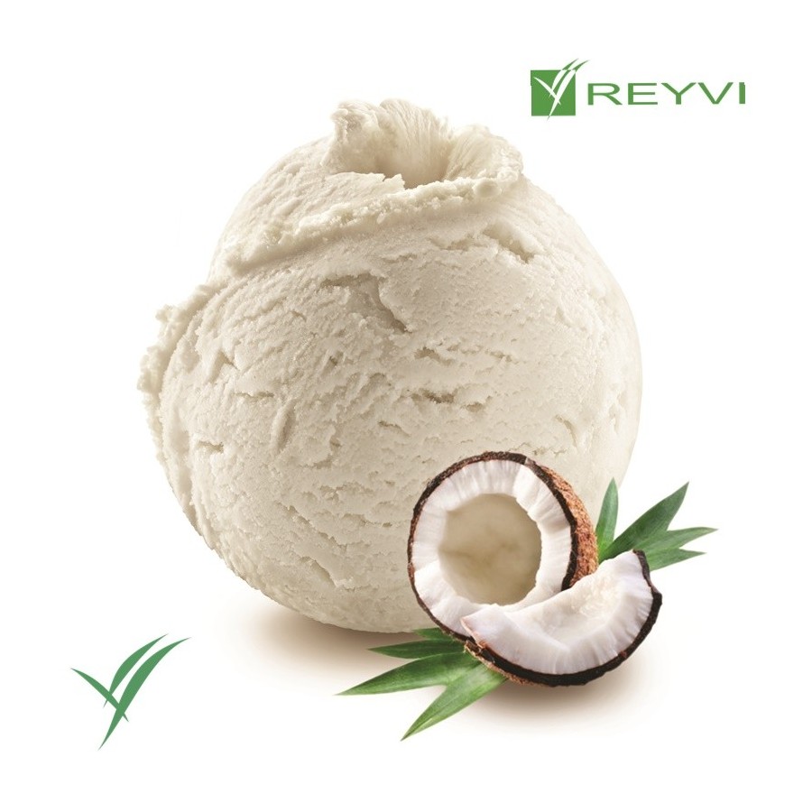 Helado de leche fresca y coco 2,5 L – Sin aromas ni colorantes

