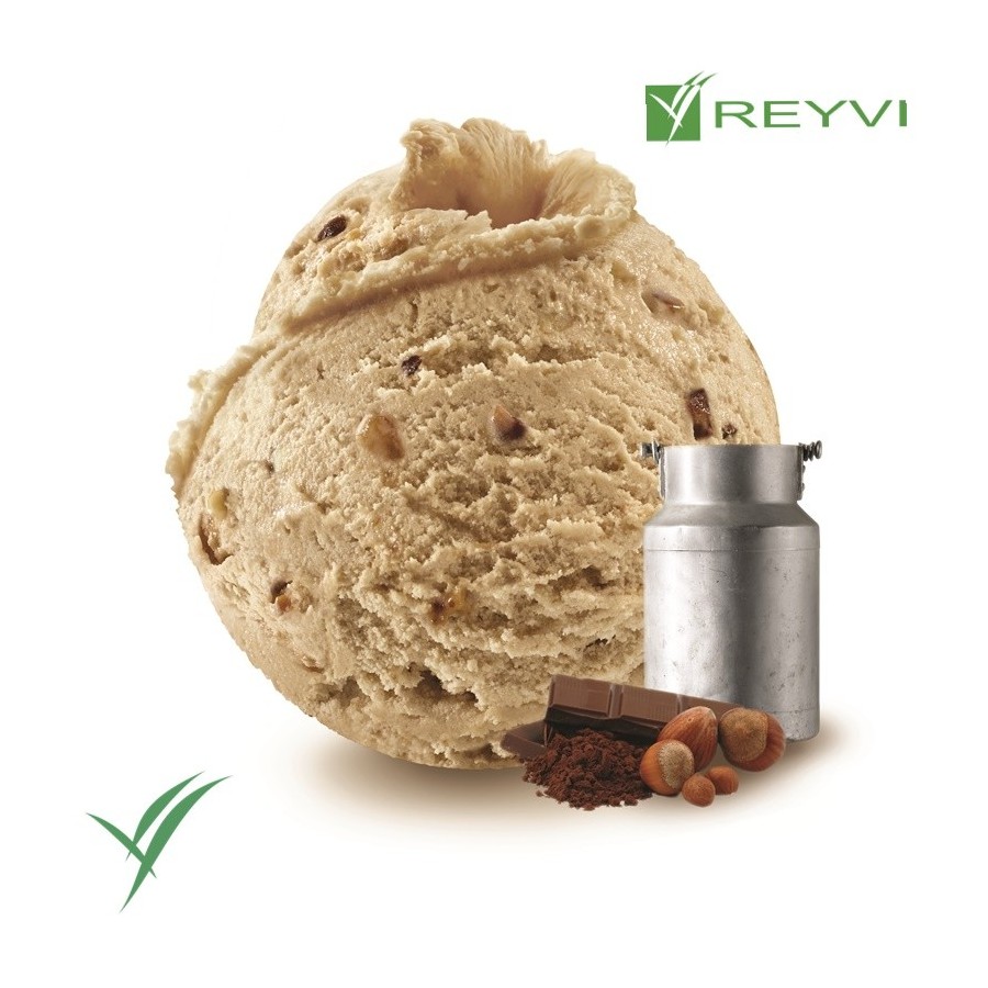 Helado artesano de avellana crujiente 2,5 L – Con praliné auténtico y leche fresca

