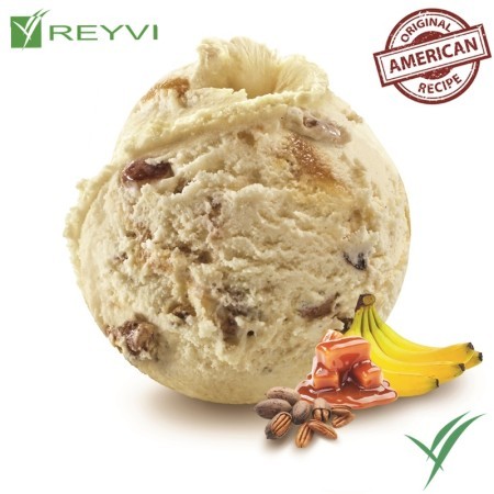 Helado artesano de plátano y nuez de pecán 2,5 L – Receta de Philippe Urraca

