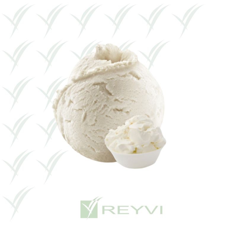 Helado artesano de mascarpone para postres profesionales

