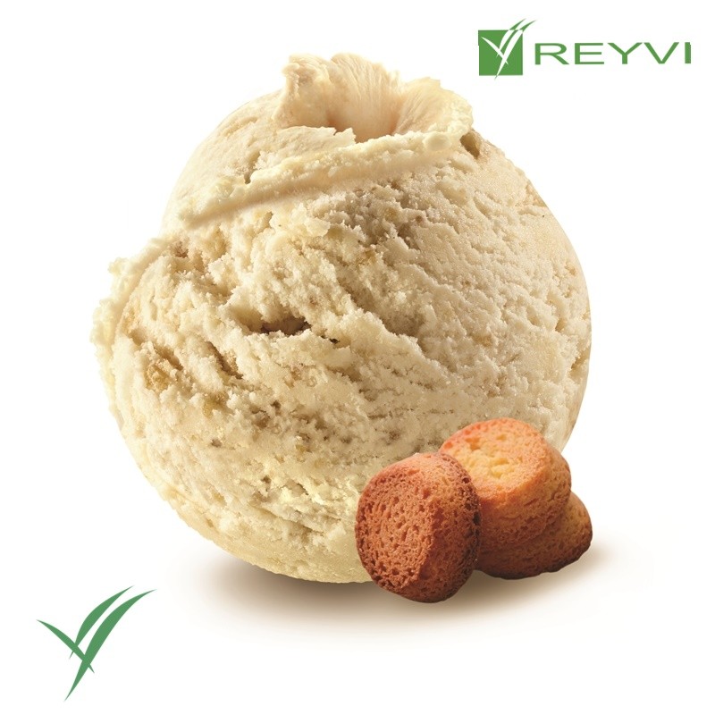 Helado artesano de galleta sablé de Bretaña sin aromas

