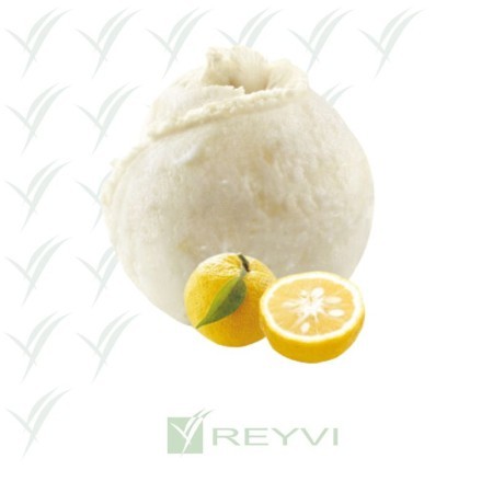 Sorbete artesano de yuzu

