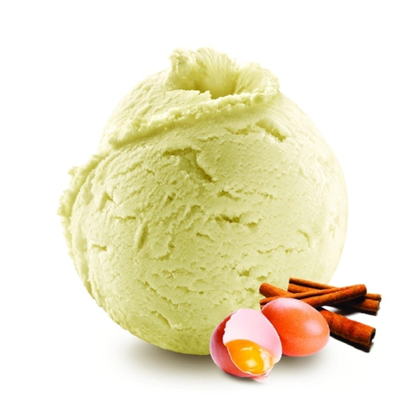 Helado artesano de mantecado

