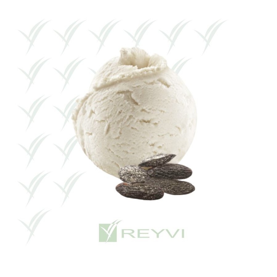 Helado cremoso de haba tonka