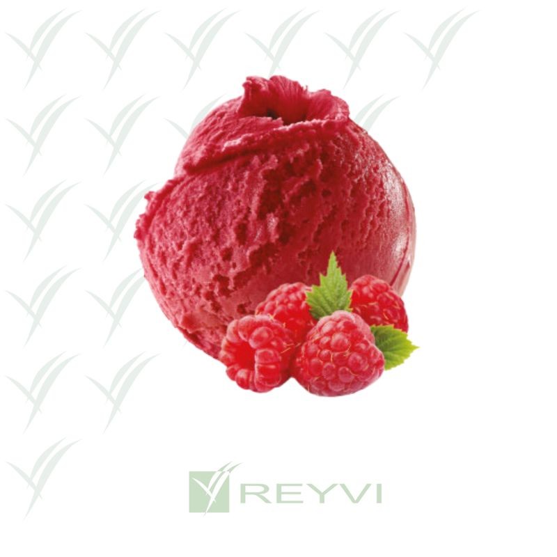 Sorbete artesano de frambuesa

