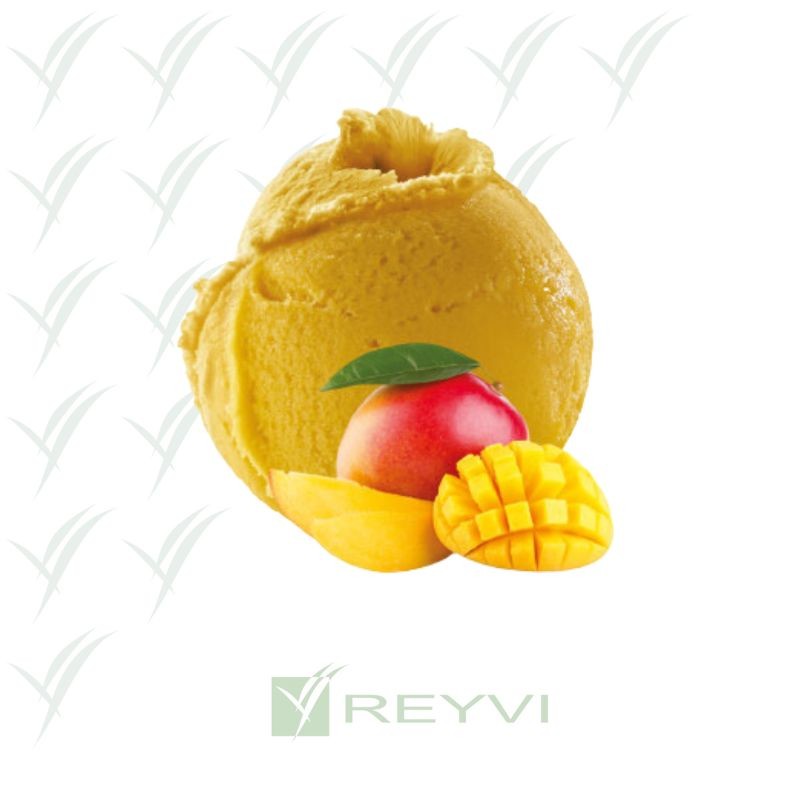 Sorbete artesano de mango 45% de fruta

 natural