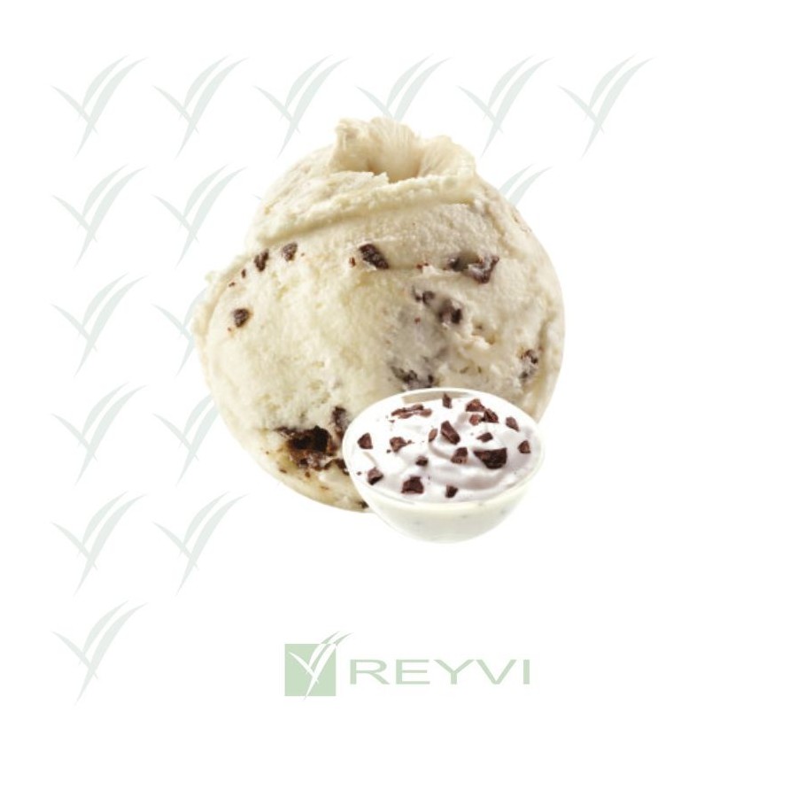 Helado artesano de stracciatella

