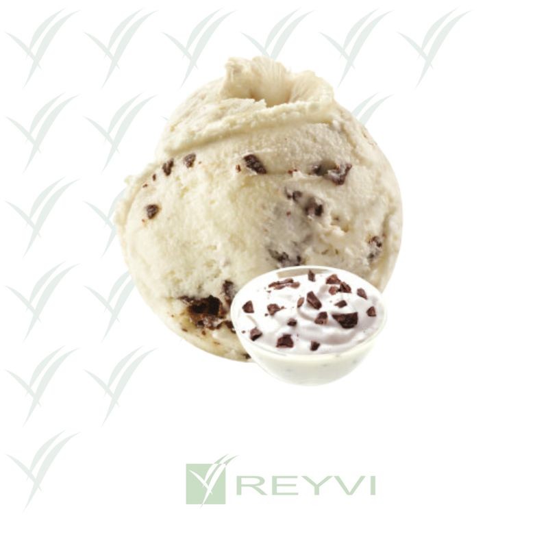 Helado artesano de stracciatella

