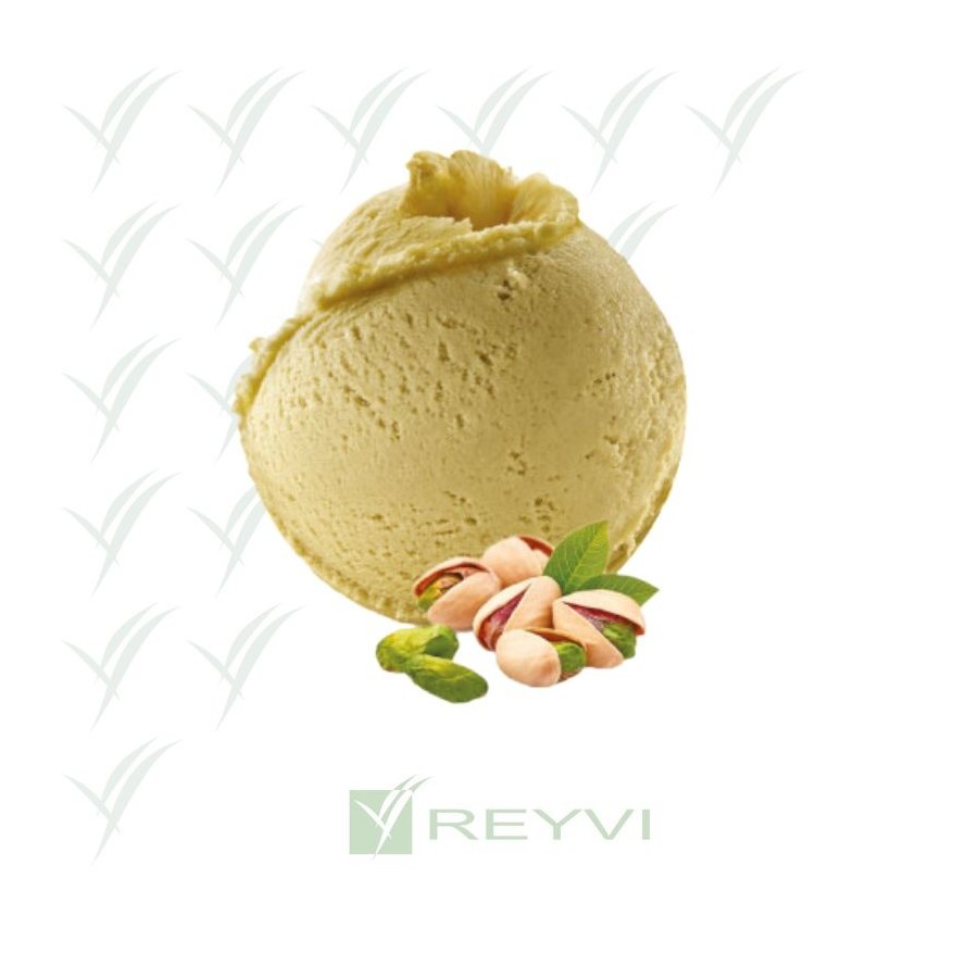 Helado artesano con auténtico pistacho