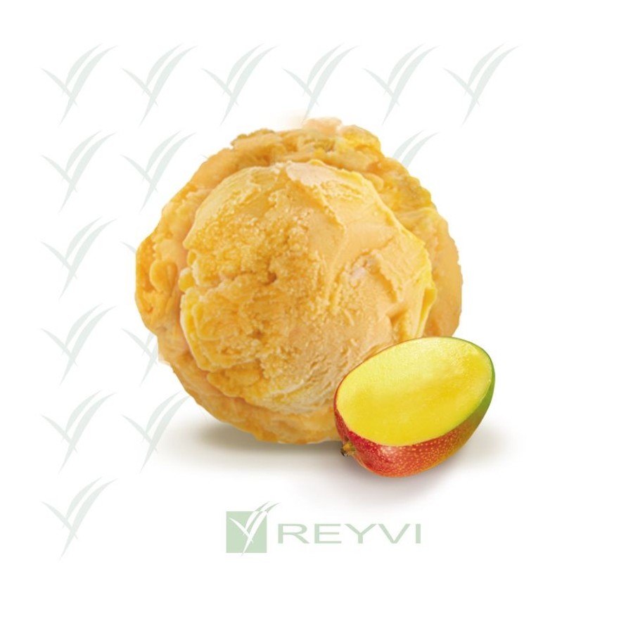 Sorbete artesano de mango natural