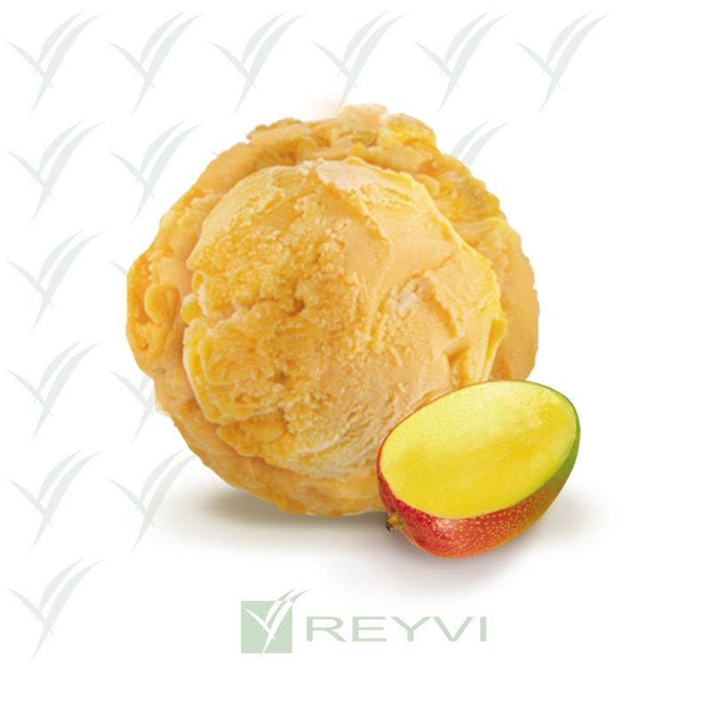 Sorbete artesano de mango natural