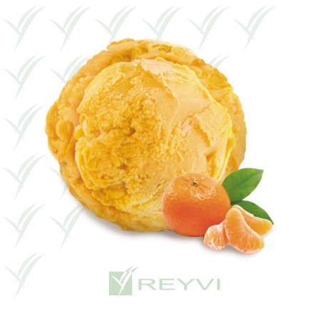 Sorbete artesano de mandarina seleccionada