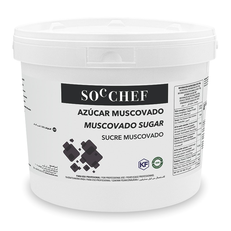 AZUCAR MUSCOVADO CUBO 3 KG SOC