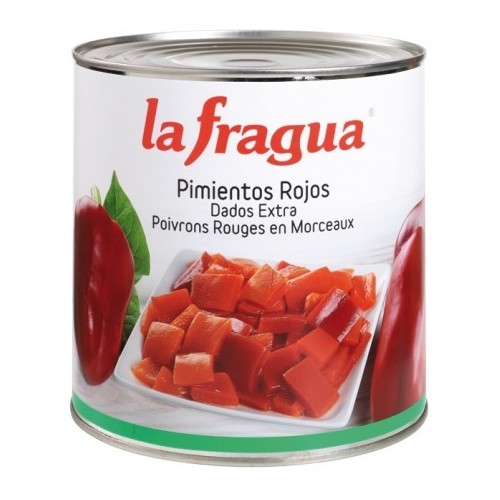 PIMIENTO EN DADOS LATA C/6x3 KG REYVI