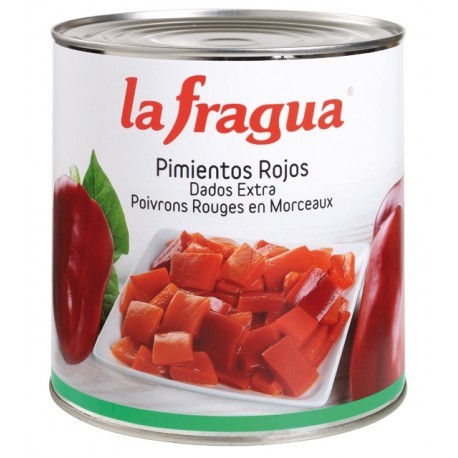 PIMIENTO EN DADOS LATA C/6x3 KG REYVI