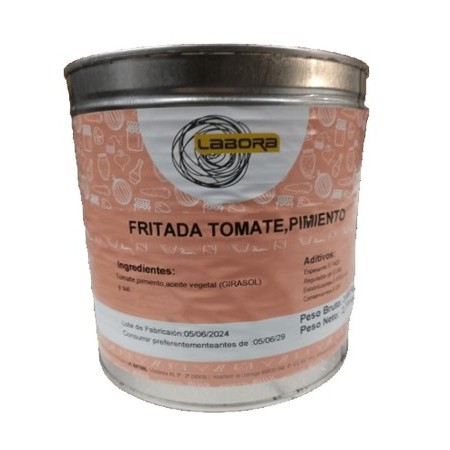 FRITADA TOMATE/PIMIENTO LATA C/6x3 KG