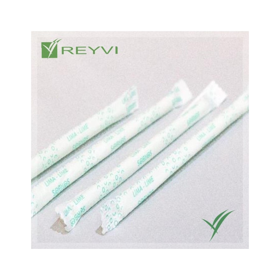 PAJITA COMESTIBLE LIMA C/200UD