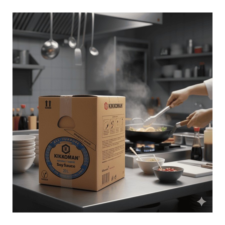 KIKKOMAN GLUTEN FREE SHOYU C/20 LITROS