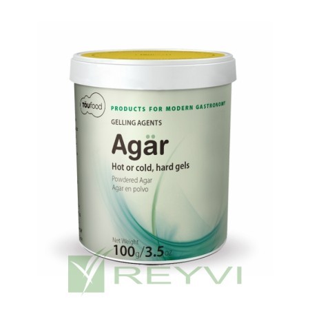 TOUFOOD AGAR | Agar-Agar para Gelificación | Bote 100 gr
