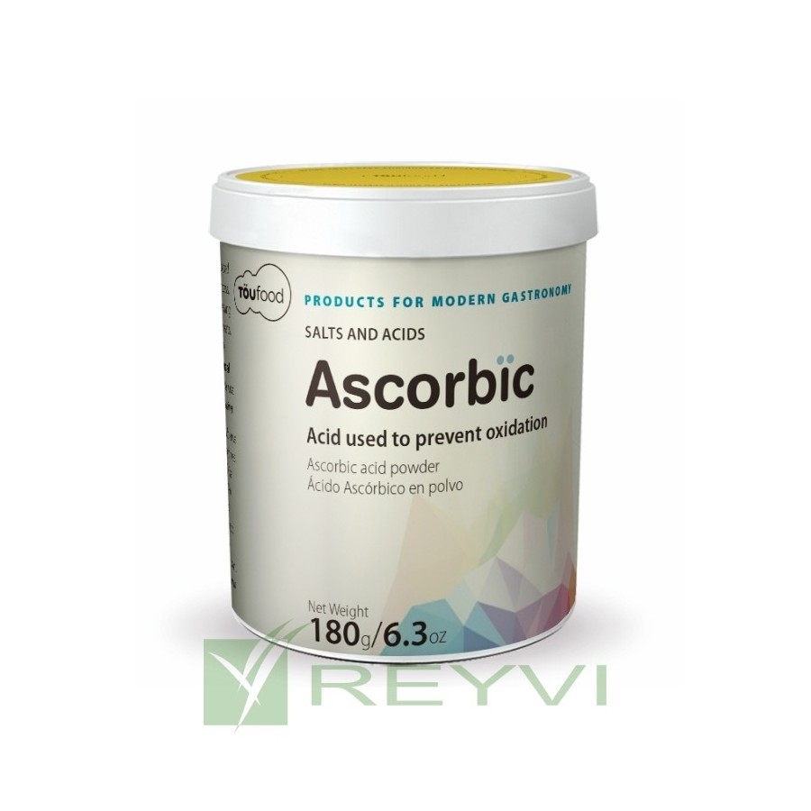 Ácido ascórbico en polvo antioxidante natural Toufood

