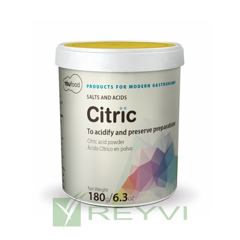 Ácido cítrico en polvo para uso profesional Toufood

