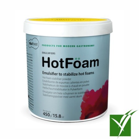Toufood Hotfoam | Estabilizante en Polvo para Espumas | Uso Profesional | Bote 450 g