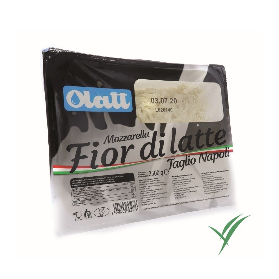 MOZZARELLA OLAT FIOR DI LATTE C/4x2,5 KG