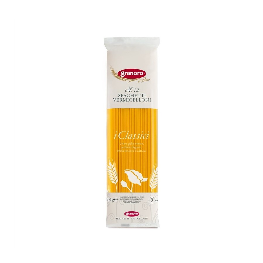 SPAGHETTI VERMICELLONI DA 500 GR GRANORO C/24 UD