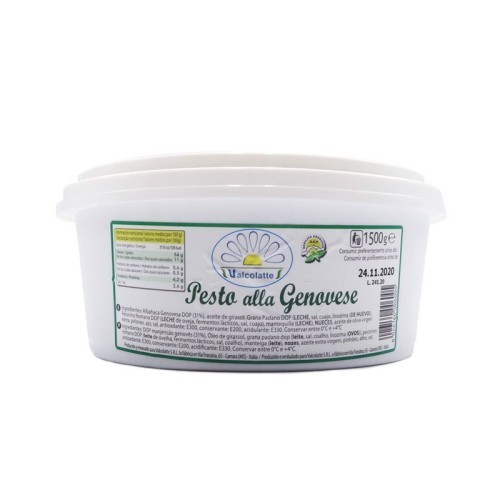 PESTO GENOVESE FRESCO DA CUBO 1,5 KG