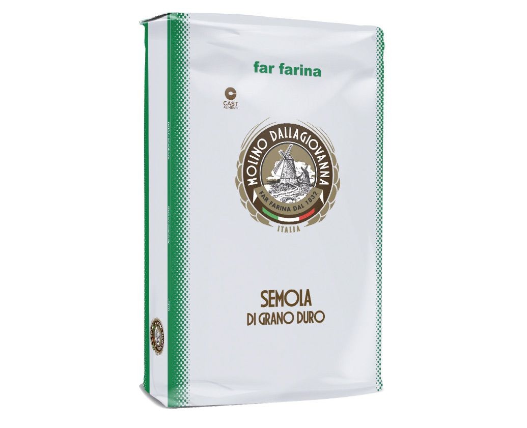 SEMOLA NON RIMACINATA DA S/25 KG-VERDE