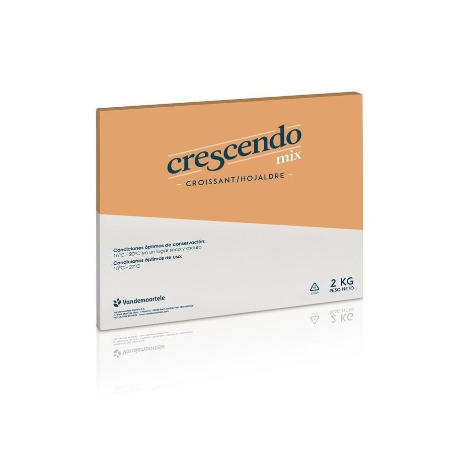 Margarina Mix Crescendo | Para Croissants y Hojaldres | Sabor a Mantequilla