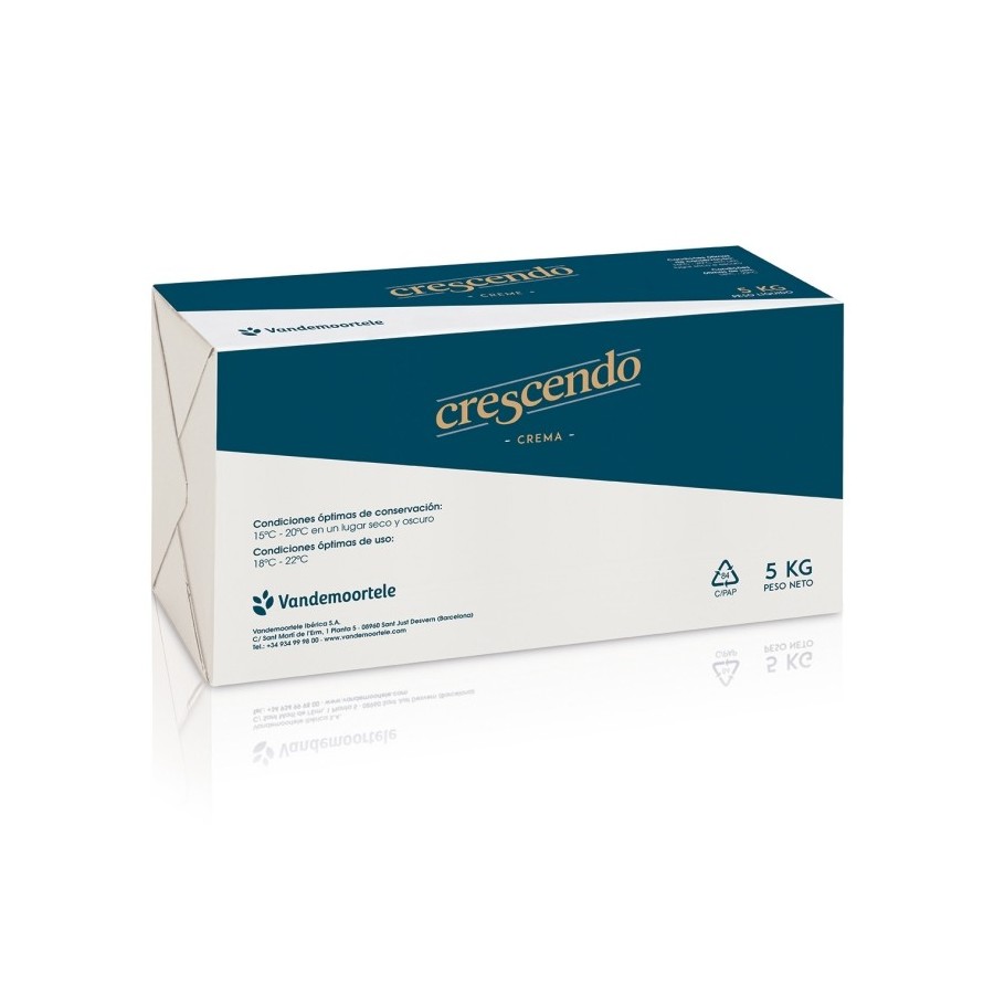 Margarina Crescendo Crema | 100% Vegetal | Bloque 5 kg