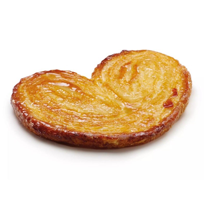 Palmera de hojaldre Vandemoortele 110 g con mantequilla