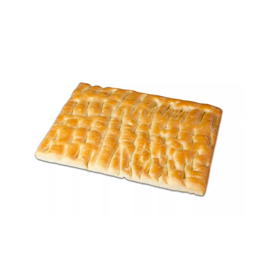 Base rectangular de Focaccia Tradicional crujiente 600 gr