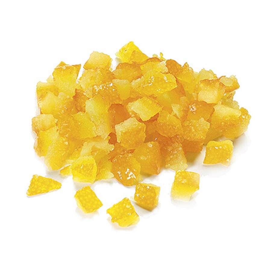 PIEL NARANJA DADOS 8x8 MM C/3 KG