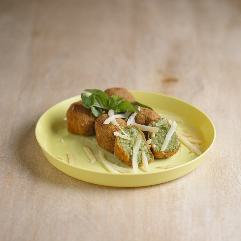 CROQUETA DE PESTO-VEGANA 32 GR C/5 KG