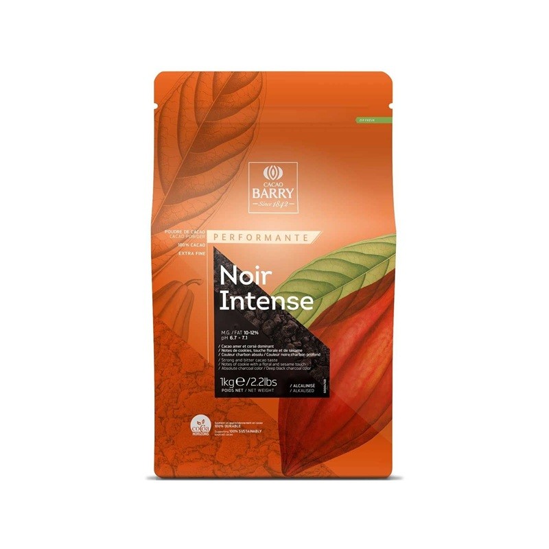 CACAO NOIR INTENSE CALLEBAUT B/1 KG (C/6)