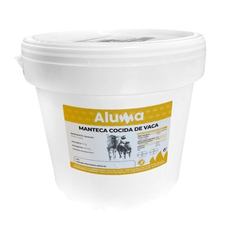 Manteca cocida de vaca calidad extra