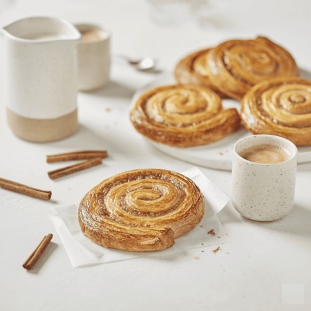 Caracola de canela 105 g Bridor | Caja 60 ud