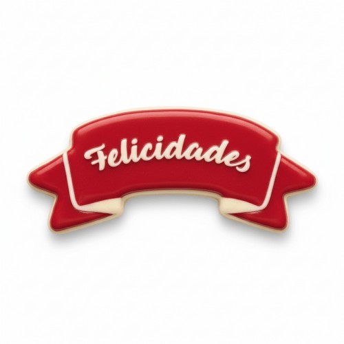 --FELICIDADES CHOCO ROJO C/60UDS