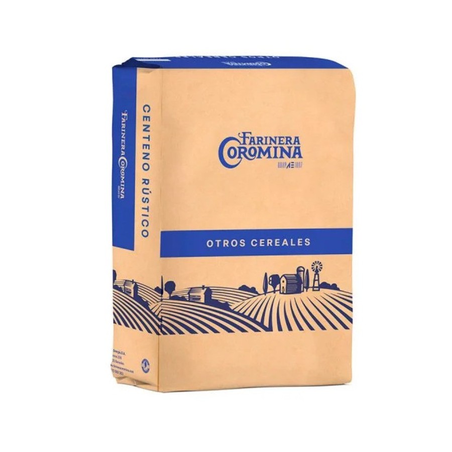 Harina de centeno rústico T130 saco 25 kg para panadería profesional