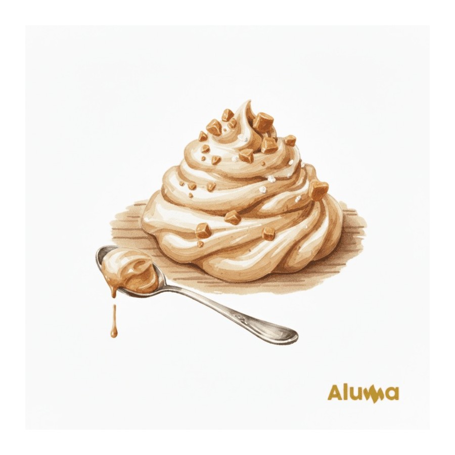 Crema crujiente caramelo y flor de sal 3,5 kg para repostería
