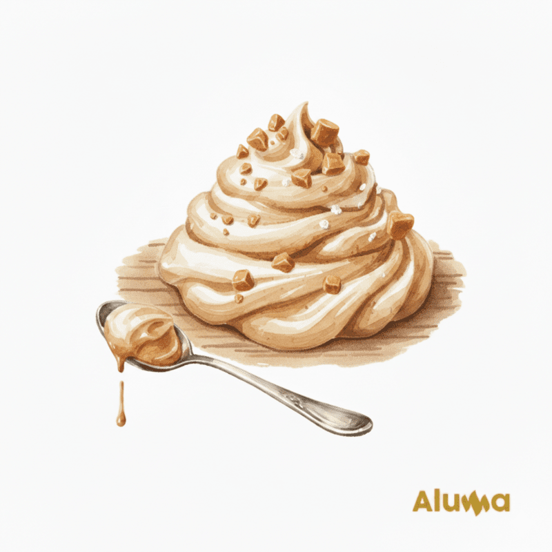 Crema crujiente caramelo y flor de sal 3,5 kg para repostería
