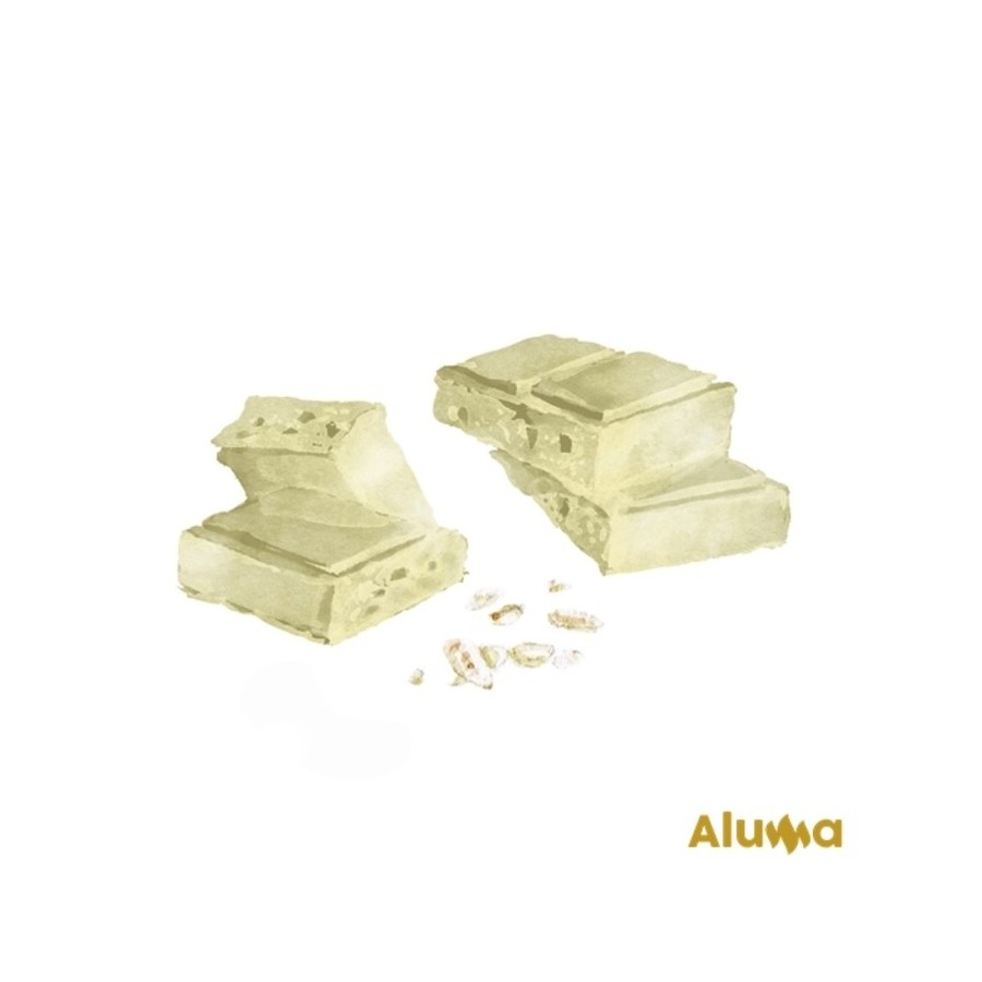 Crema de avellana con chocolate blanco y arroz crujiente 3,5 kg