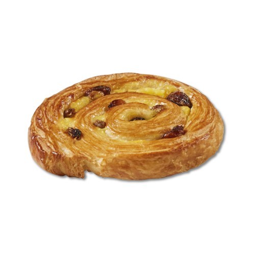 Caracola de mantequilla con Pasas 96 g Bridor | Caja 66 ud