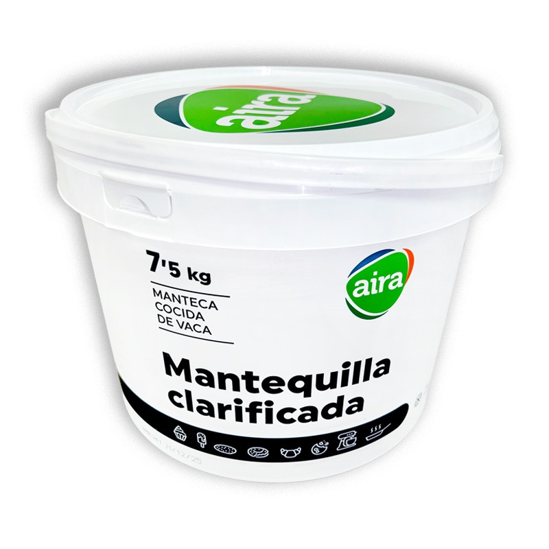Manteca Clarificada de Vaca  | Cubo 7,5 kg