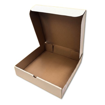 Caja de rosca estándar blanca sin ventana 38x38x9 cm | Paquete 50 ud