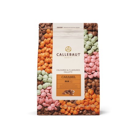 Caramel Callets™ 2,5 kg Callebaut | Chocolate cobertura caramelo