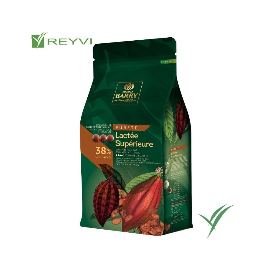 Chocolate con Leche Lactée Supérieure 38% Cacao Barry